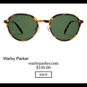NEW Warby Parker Whitaker Sunglasses - SOLD OUT